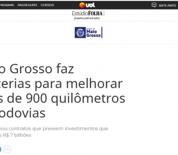 Agrologistica é destaque na Folha de São Paulo