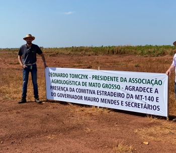 Lançamento da construção de ponte Rio Roncador