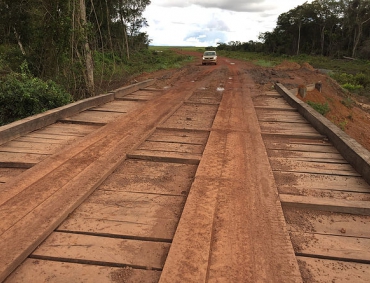 Associação MT-140 recupera pontes de madeiras.